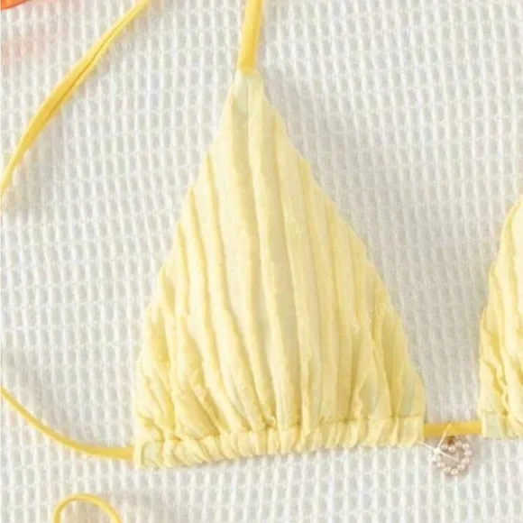 Yellow Bikini Set - Picture 4 of 6